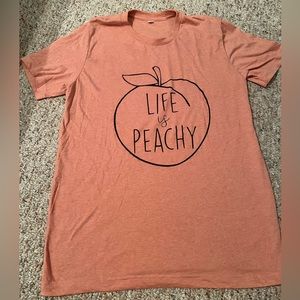 Life Is Peachy Tshirt